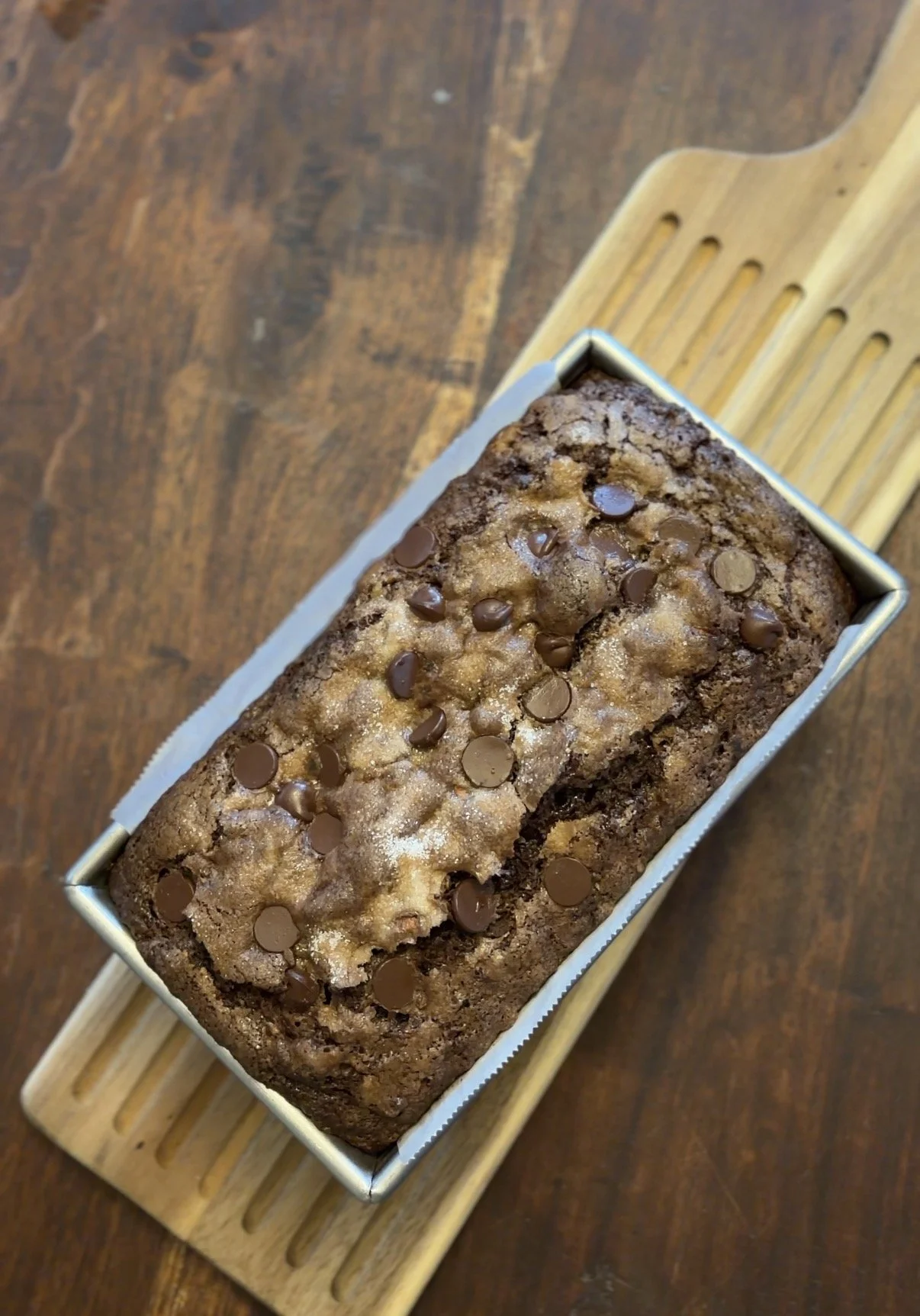 Double Chocolate Zucchini Bread