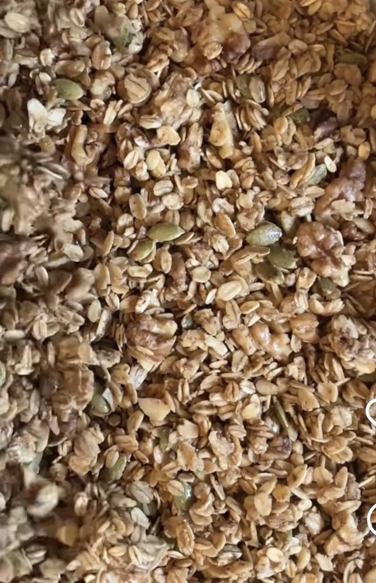 Maple Walnut Granola with Sourdough Discard
