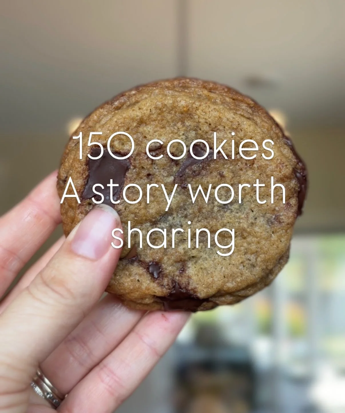 150 cookies, a grandmother&rsquo;s legacy, and two friends just being themselves. 🤎

This weekend, I baked my first official order for Spread Butter + Joy &mdash; my browned butter chocolate chip cookies for a client who also happens to be one of my