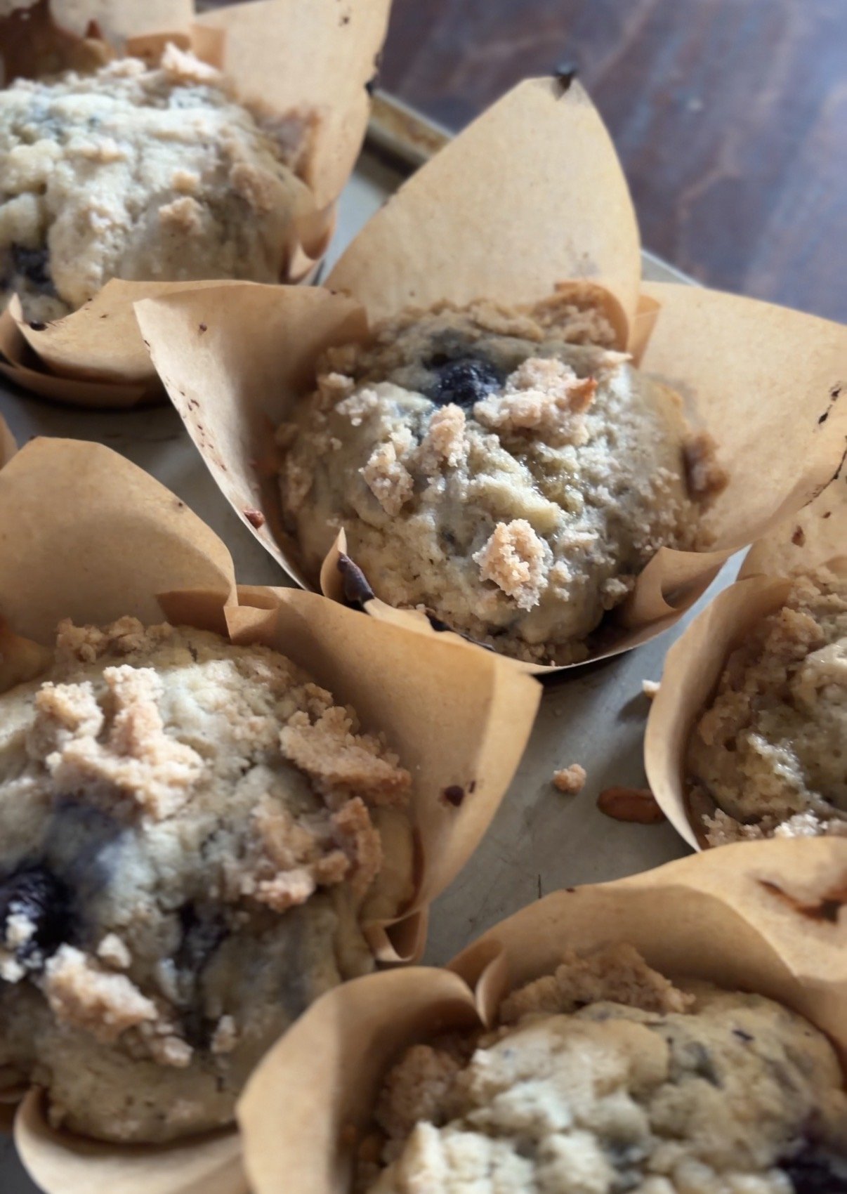 Blueberry Streusel Muffins