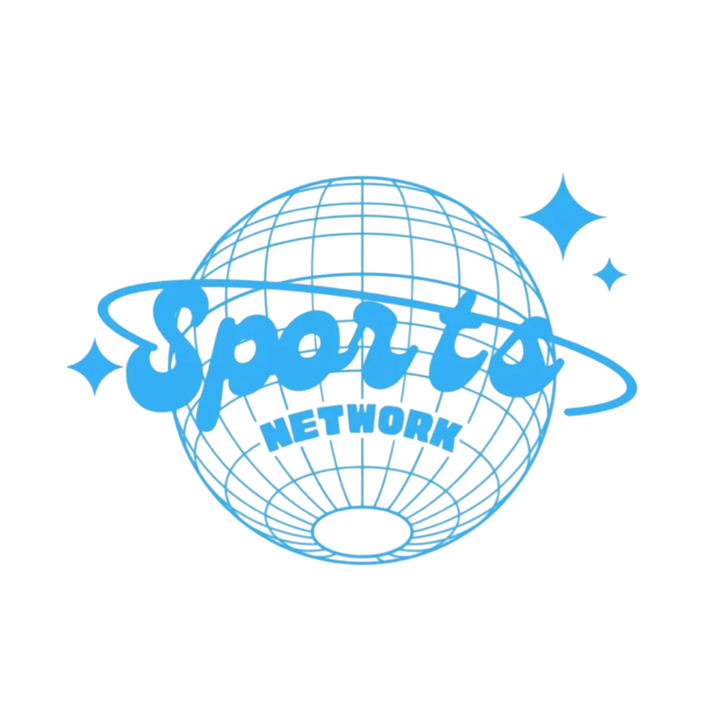 A digital graphic representation of a spherical zodiac sign with a grid overlay, decorated with a cone and star shapes, all in blue and pink hues.