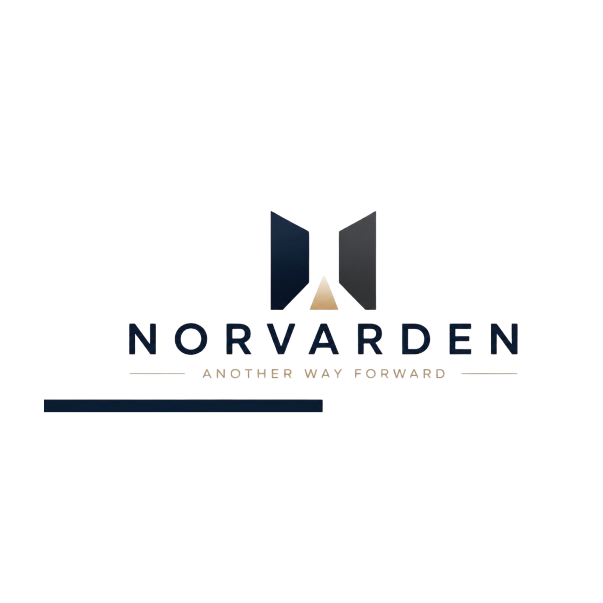 Norvarden logo with tagline 'Another Way Forward' beneath it.