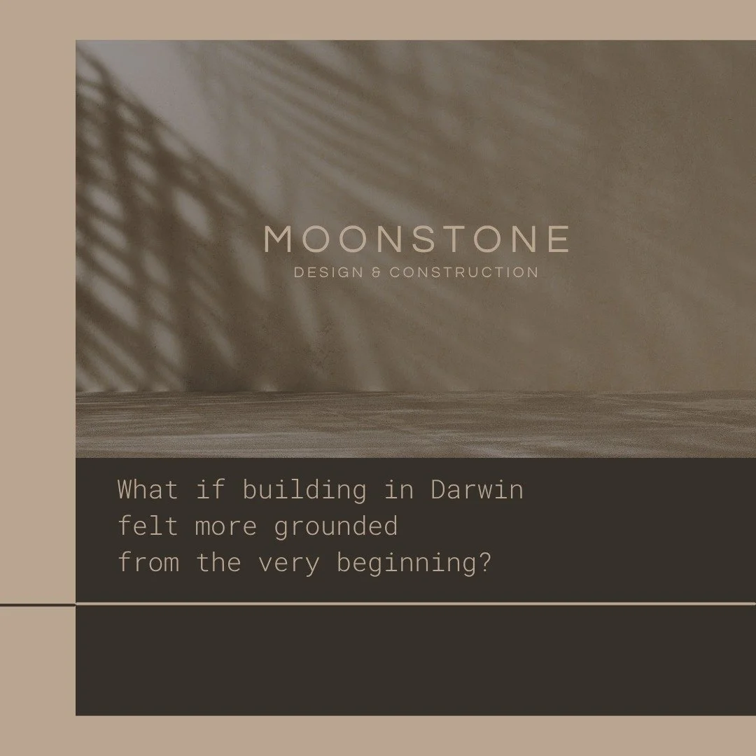 What if building in Darwin felt more grounded from the very beginning?

The best homes do not start with surface. They start with understanding the site, the climate, the way people live, and the feeling a space should hold long before construction b