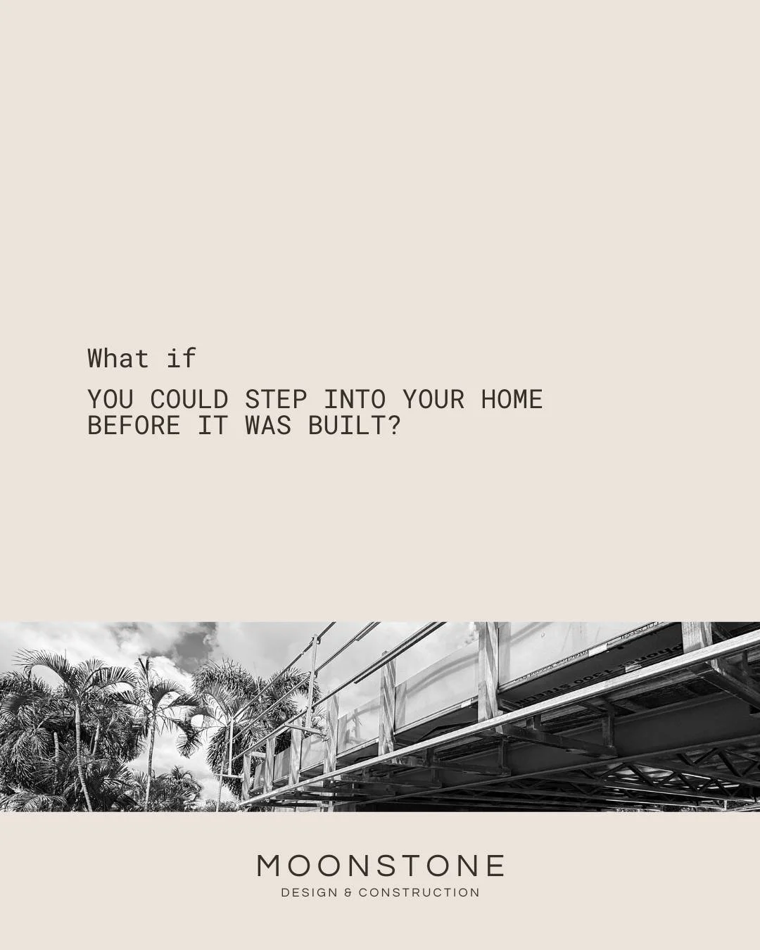 What if you could step into your home before it was built?

Visualisation creates a different kind of clarity. It gives space to refine, adjust and make better decisions before construction begins.

With thoughtful guidance throughout the process, cl