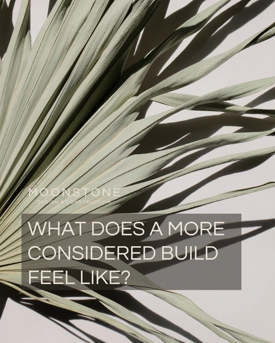 What does a more considered build feel like?

It&rsquo;s felt in the decisions made early, the details resolved properly, and the care carried through every stage of the build.

For us, good construction is never just about the finish. It&rsquo;s abo