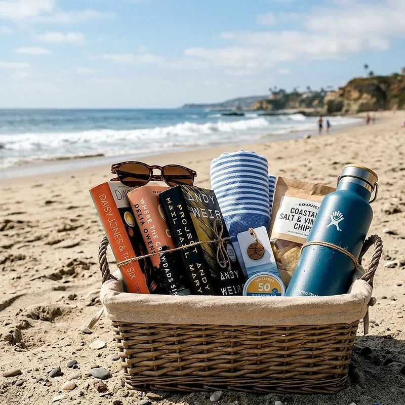 Beach Gift Basket Ideas for Adults