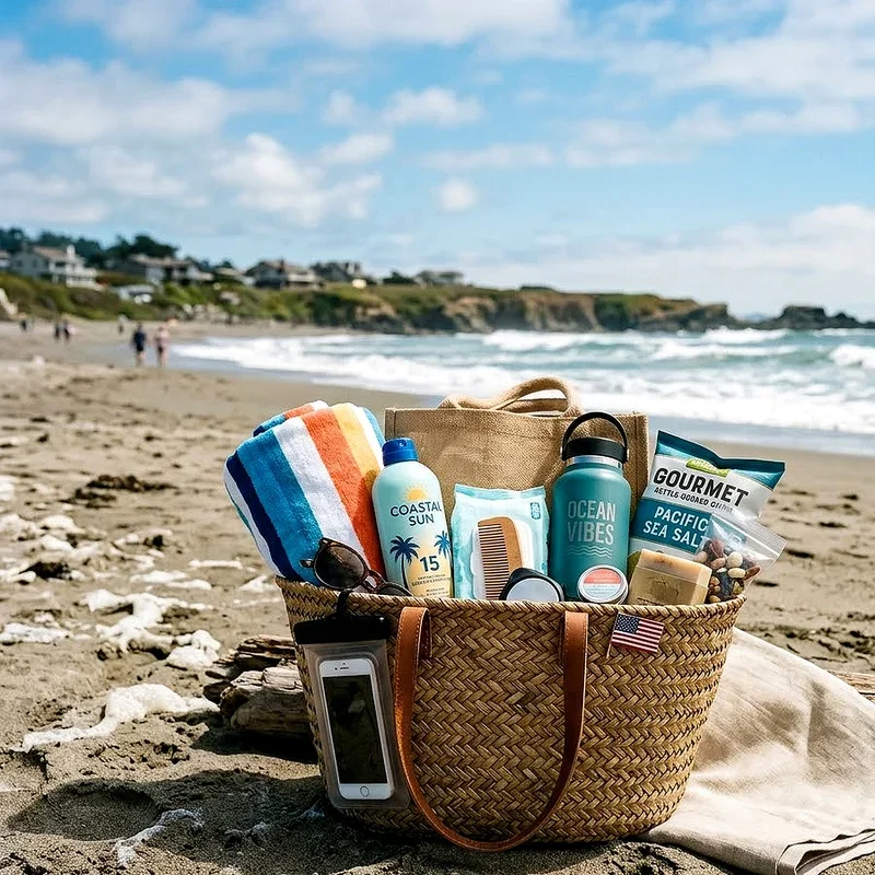 Beach Gift Basket Ideas for Adults