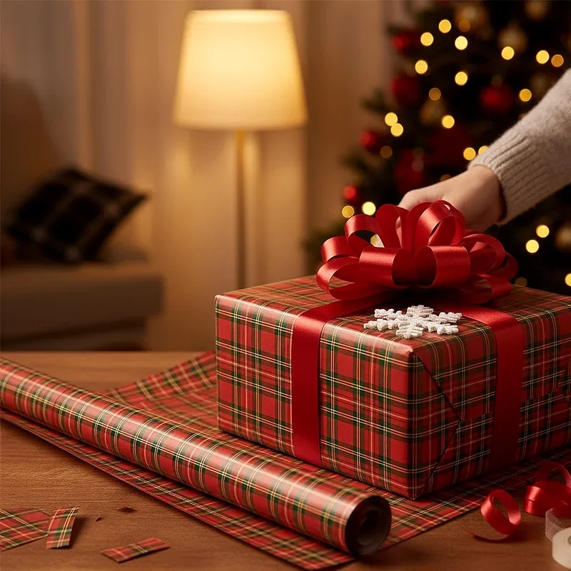 How to Wrap a Christmas Gift Step by Step