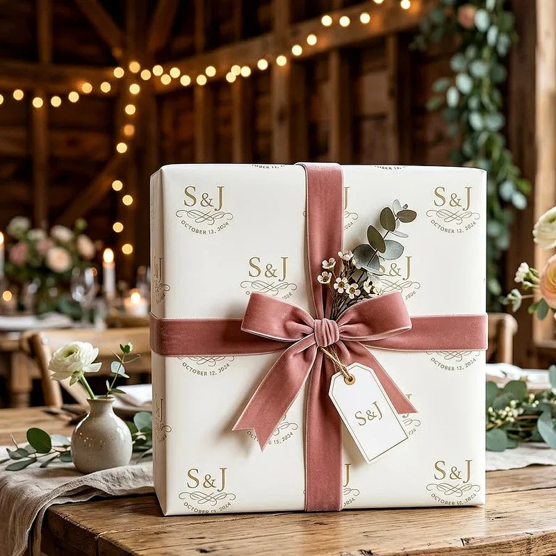 Elegant Wedding Gift Wrapping Ideas