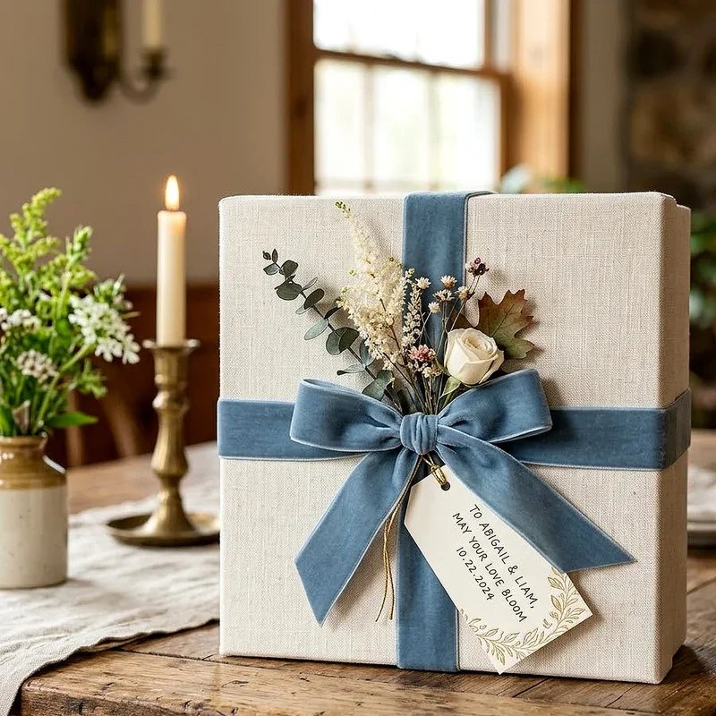 Elegant Wedding Gift Wrapping Ideas