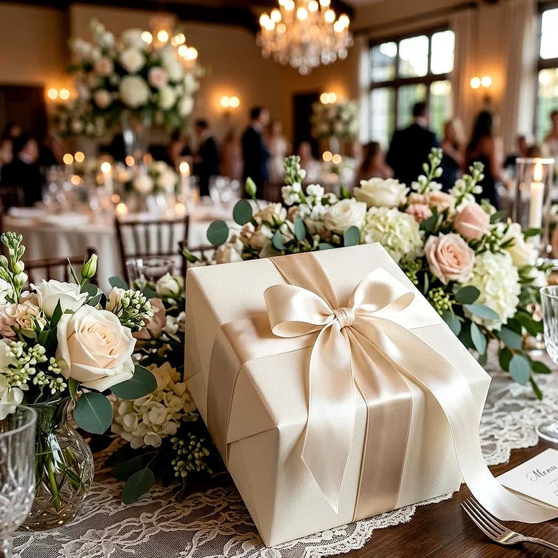 Elegant Wedding Gift Wrapping Ideas