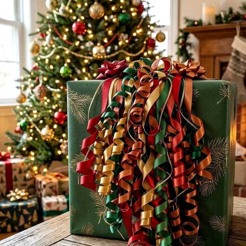 Gift Wrap Ribbon Ideas
