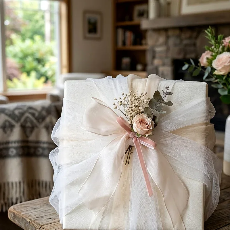 Elegant Wedding Gift Wrapping Ideas