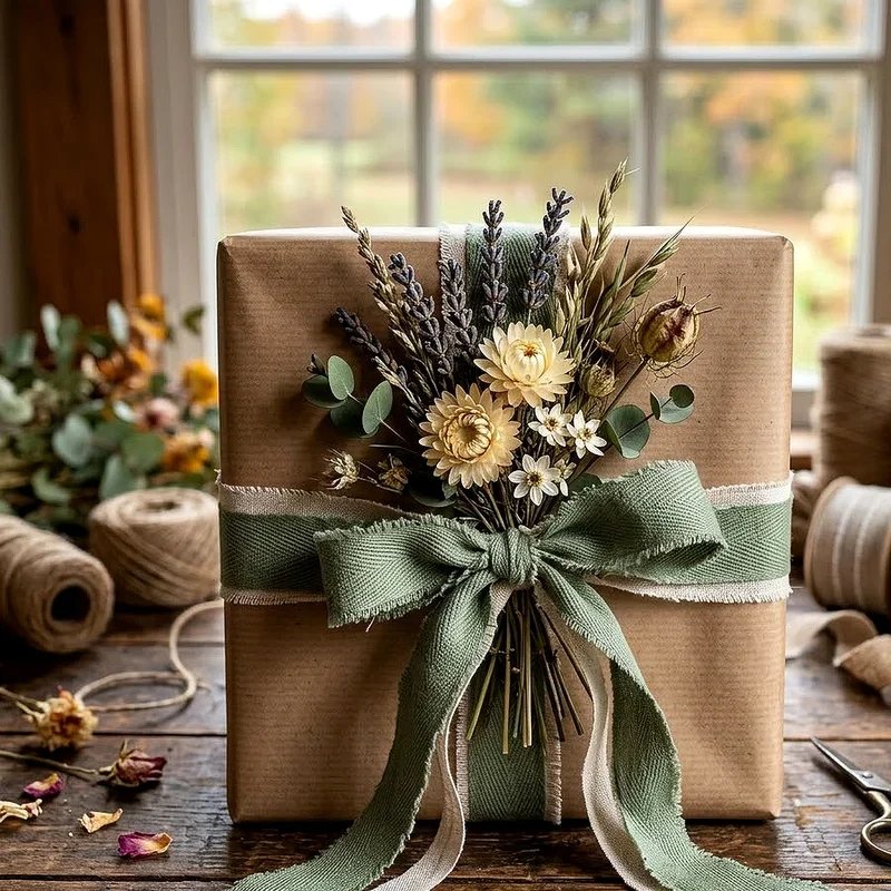Gift Wrap Ribbon Ideas