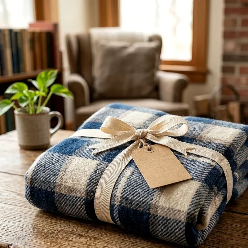 How to Fold a Blanket for a Gift
