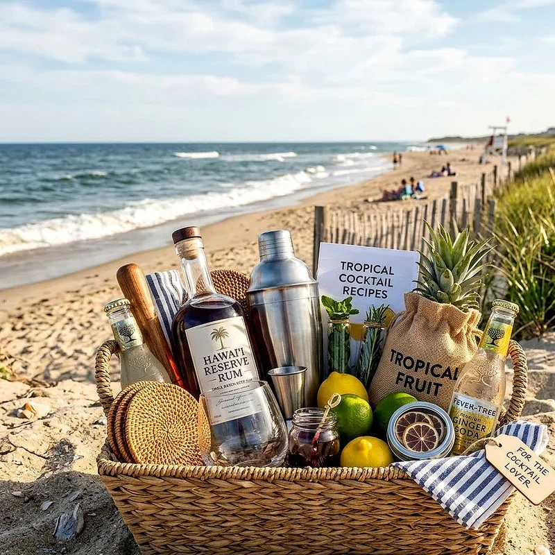 Beach Gift Basket Ideas for Adults