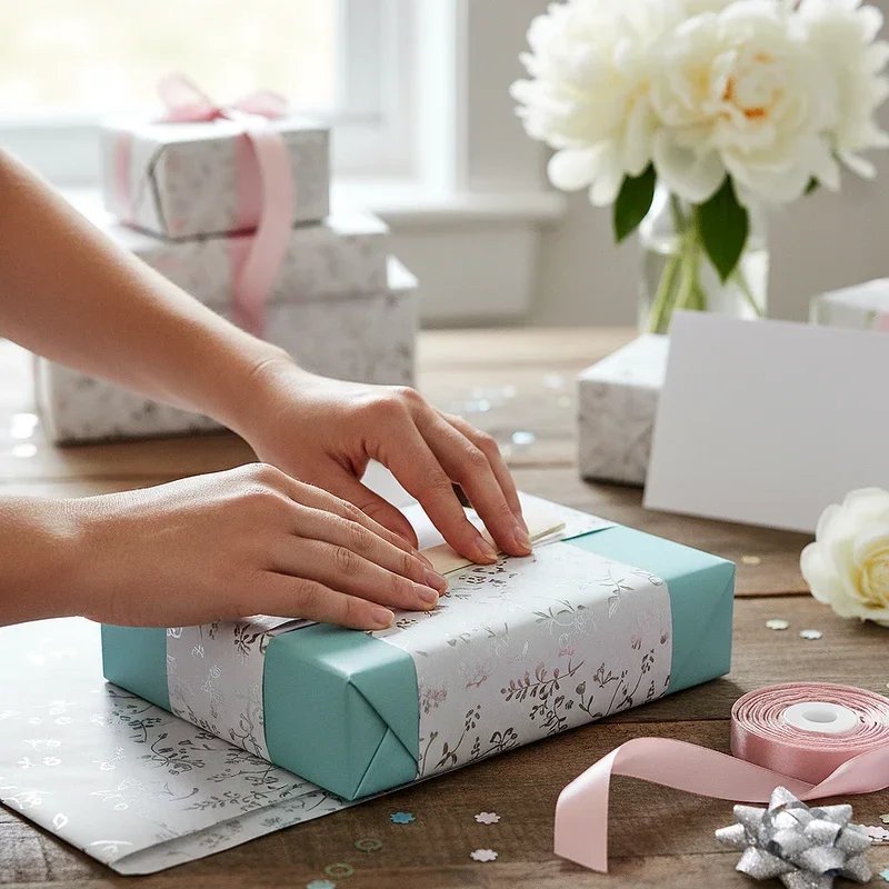 How to Wrap a Bridal Shower Gift
