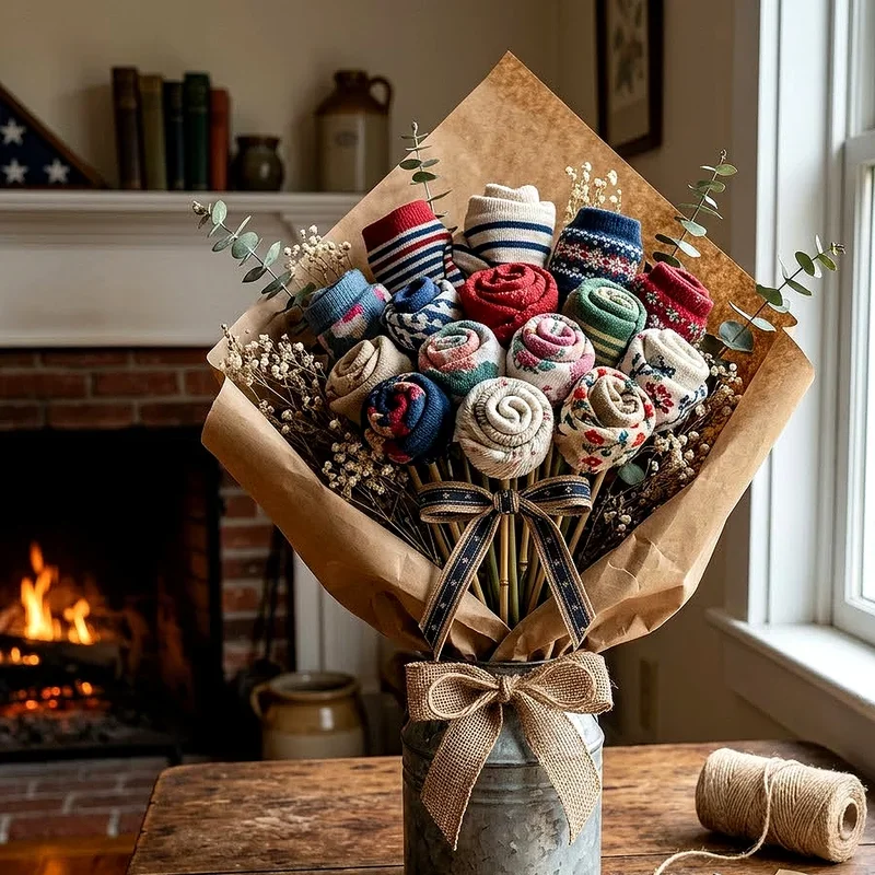 Socks Gift Wrapping Ideas