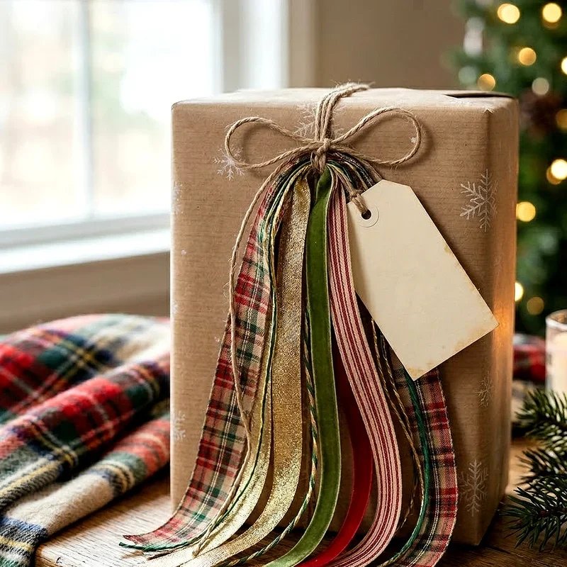 Gift Wrap Ribbon Ideas