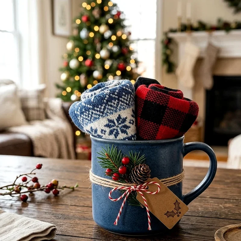 Socks Gift Wrapping Ideas
