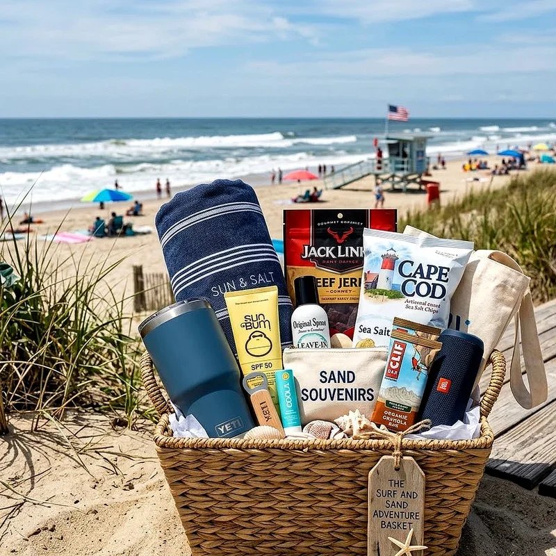 Beach Gift Basket Ideas for Adults
