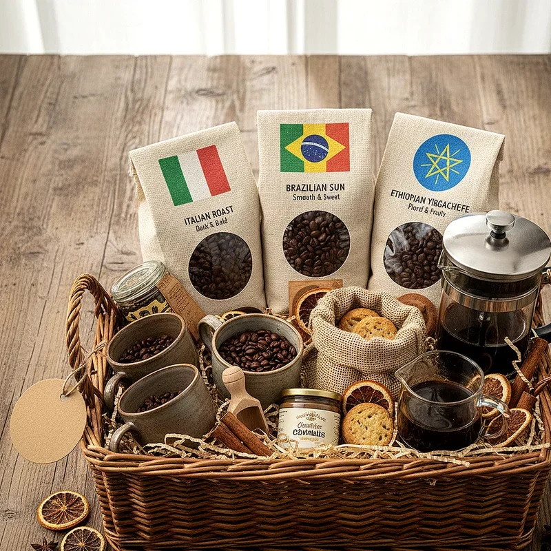Coffee Gift Basket Ideas