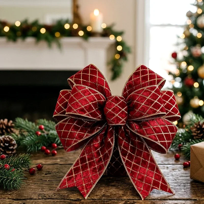 How to Make a Gift Bow With Wired Ribbon