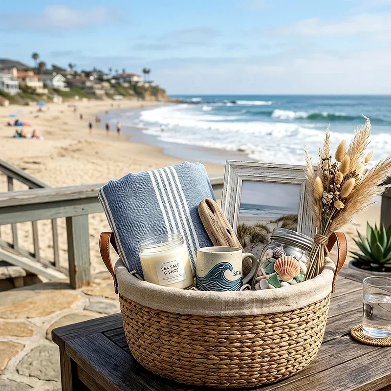 Beach Gift Basket Ideas for Adults