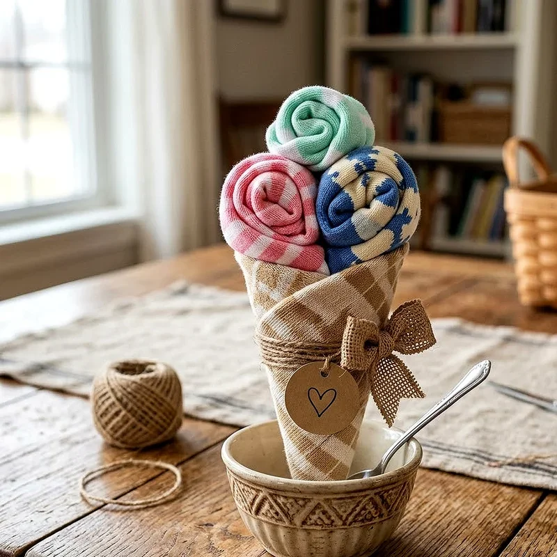 Socks Gift Wrapping Ideas