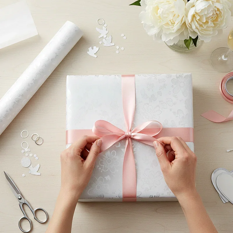 How to Wrap a Bridal Shower Gift
