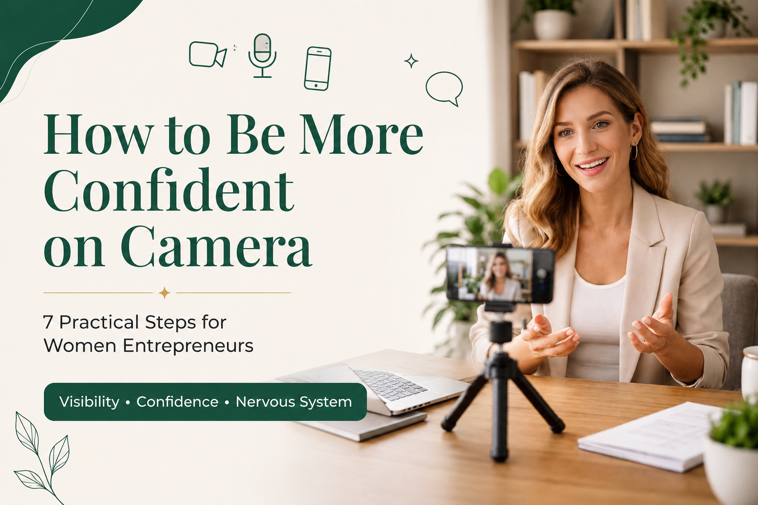 How to Be More Confident on Camera: 7 Practical Steps for Women Entrepreneurs