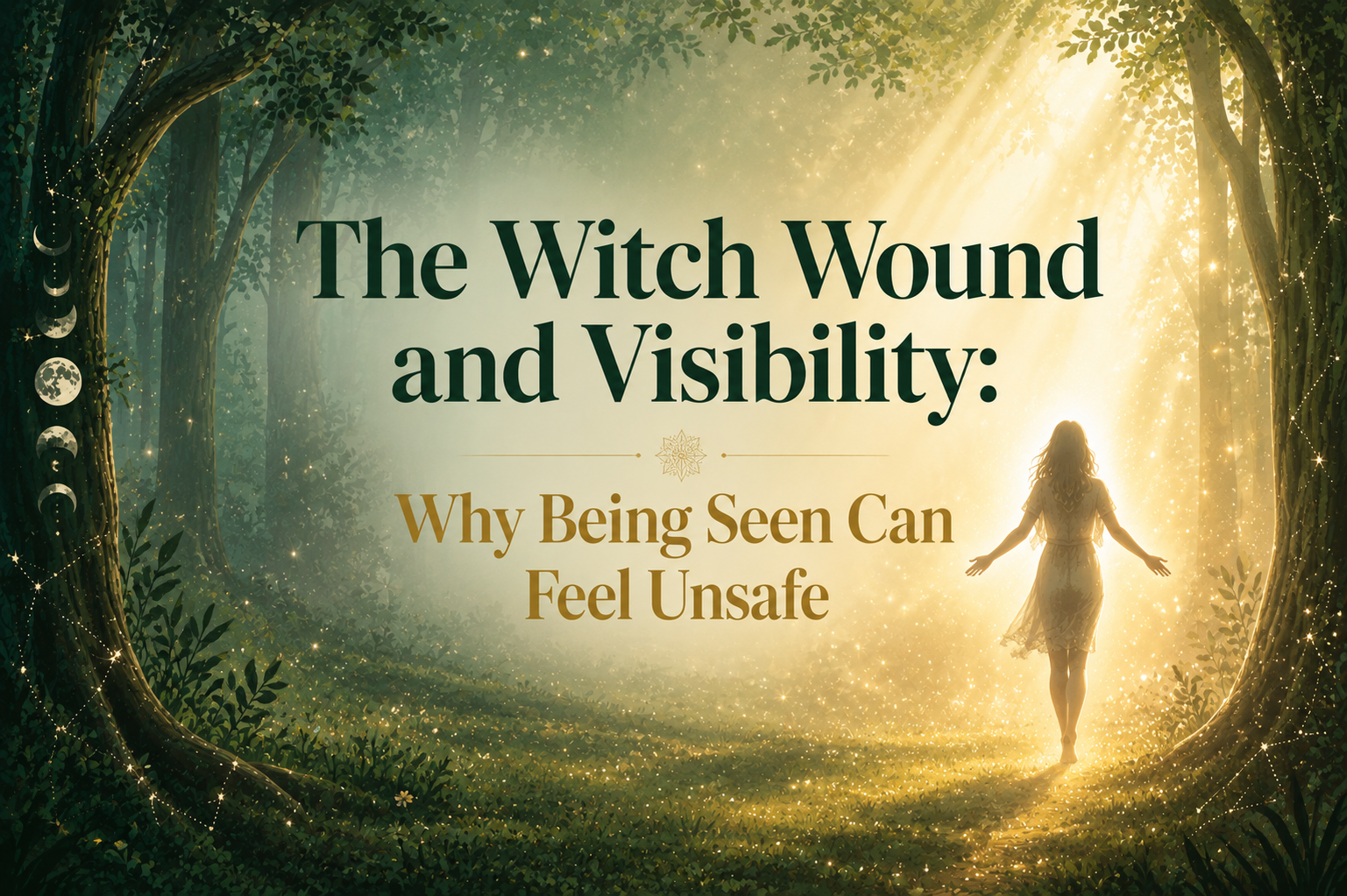 The Witch Wound and Visibility: Why Being Seen Can Feel Unsafe