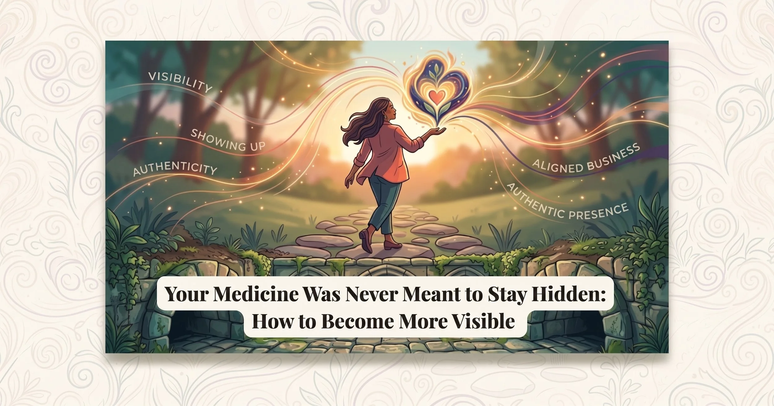 Your Medicine Was Never Meant to Stay Hidden: How to Become More Visible
