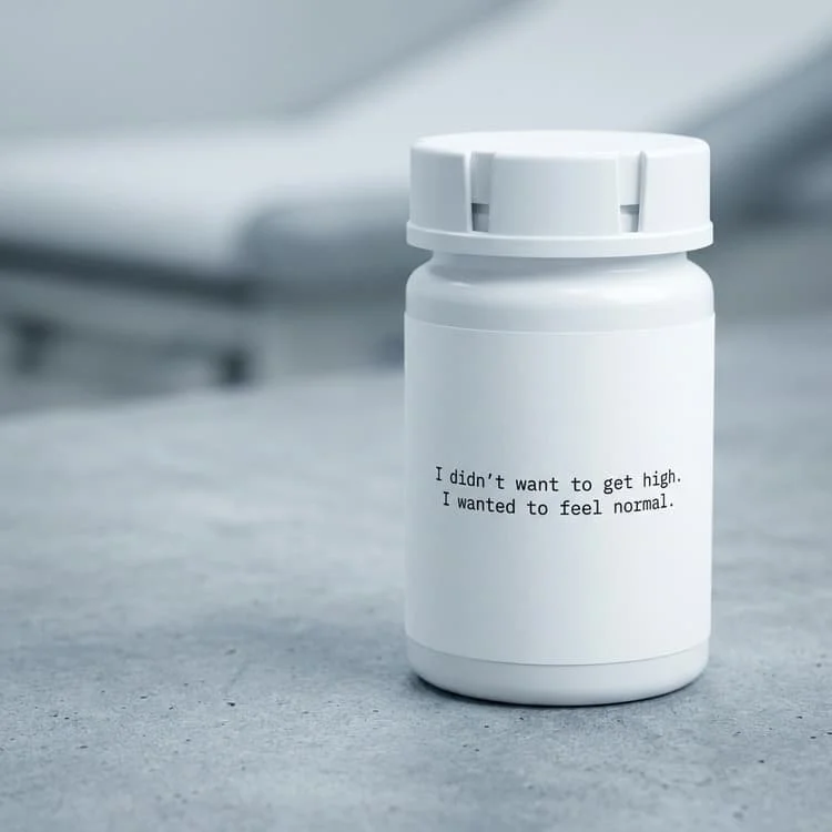 I Didn't Want To Get High. I Wanted To Feel Normal.