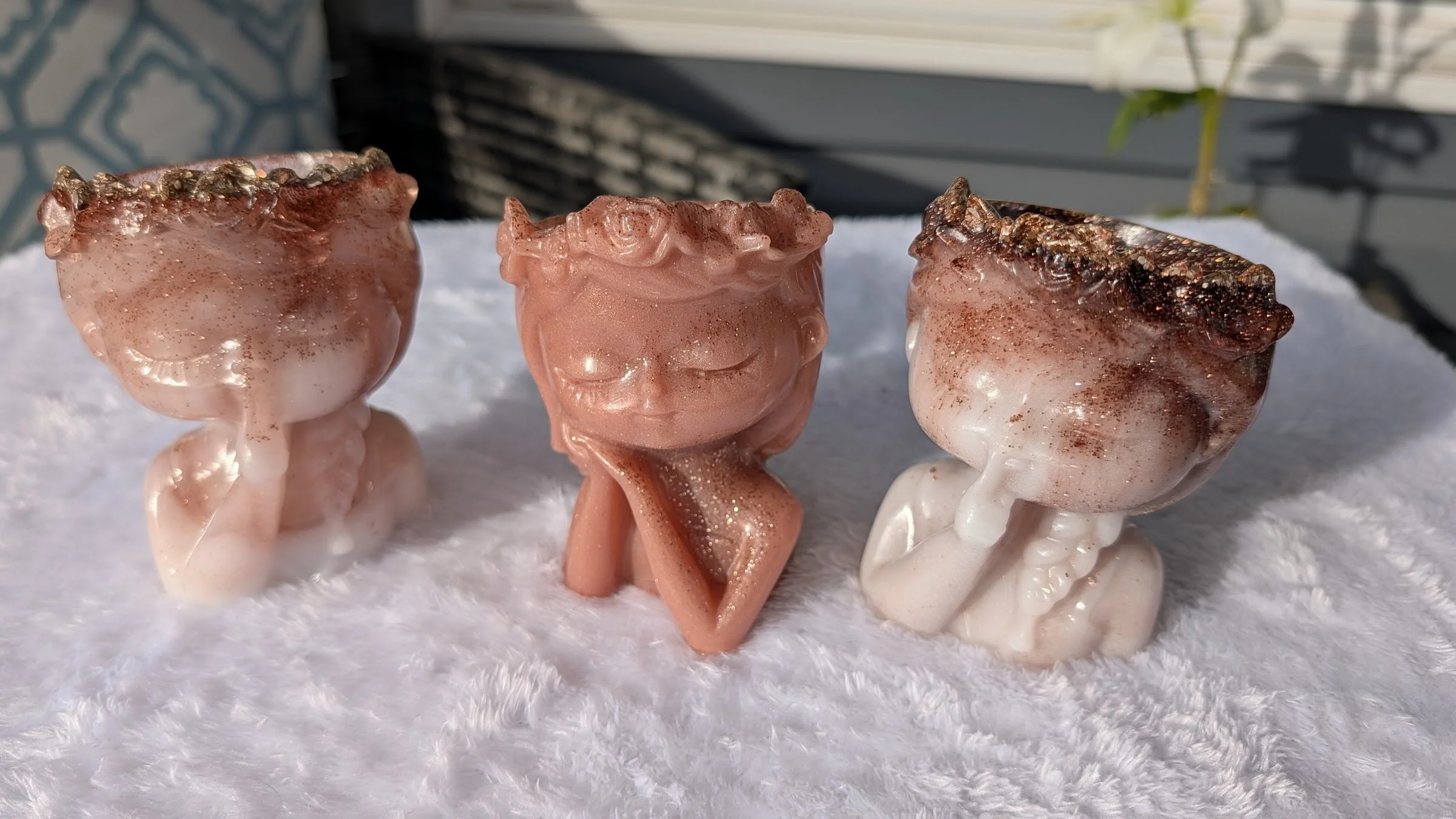Charming Whimsy Trio Figurines