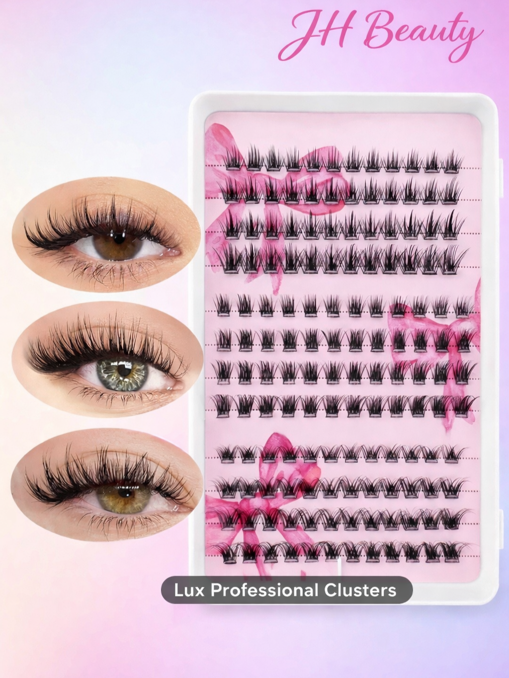 cluster lashes
