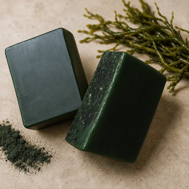 Sea-Moss Infused Spirulina Soap