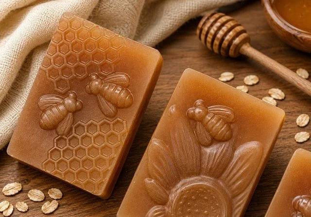 Sea-Moss infused Oatmeal & Honey Soap