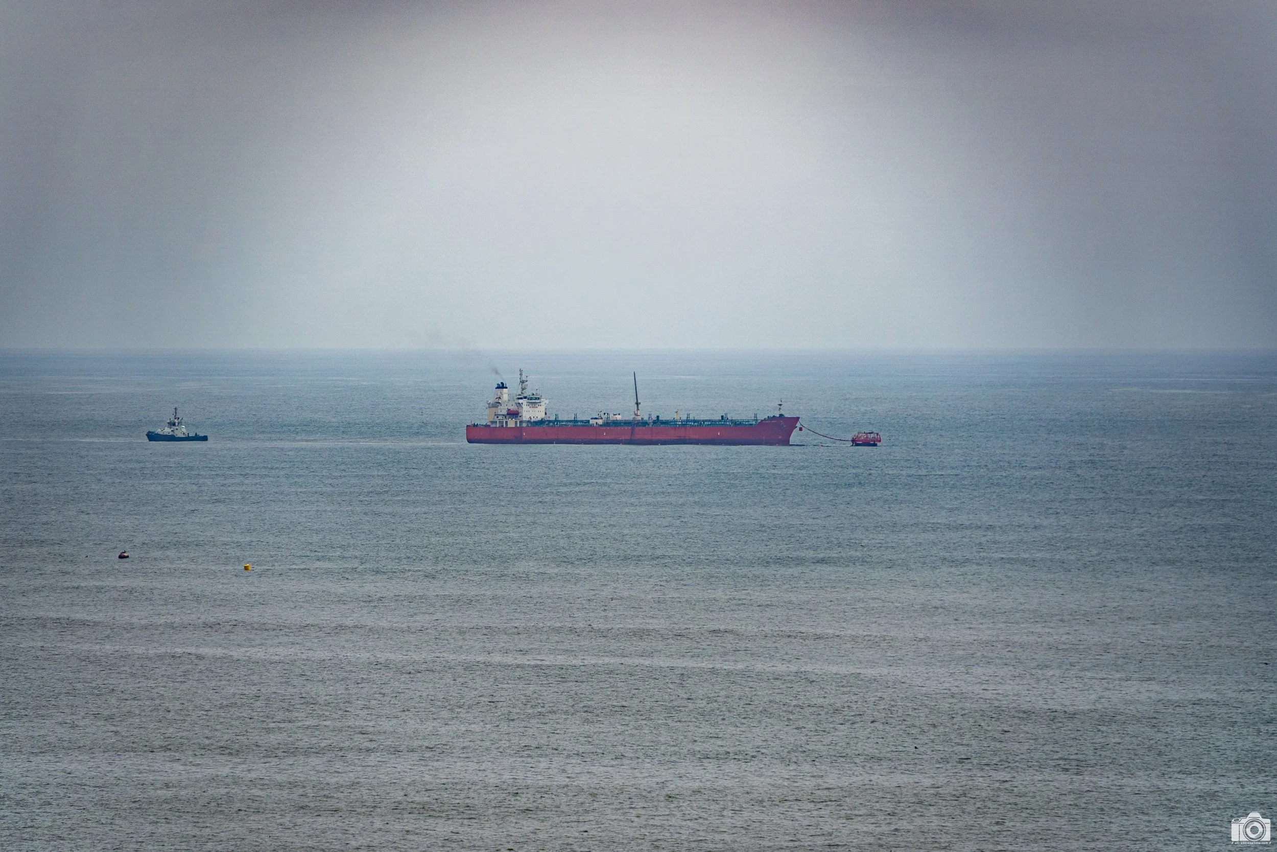Rosarito, MX 2025.  We stayed in a high rise condo off the beach and many ships were passing day and night.  Shot with a Sony a7c // Tamron E 18-300mm @ 294mm - ISO 50 - f/6.3 - 1/400s.