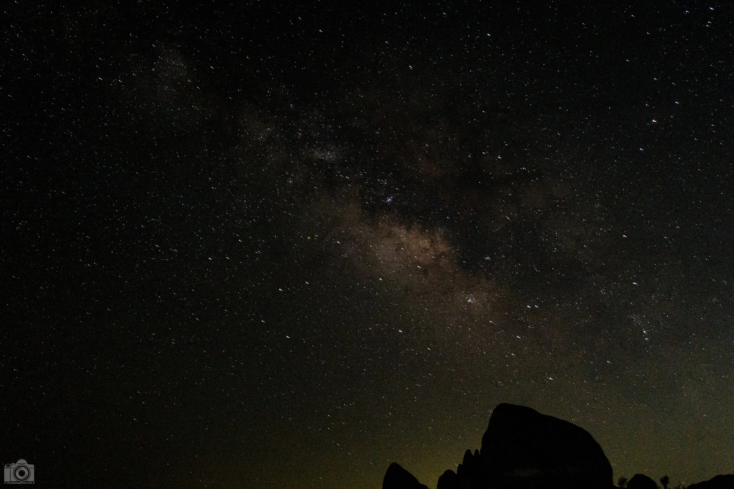 Joshua Tree Milky Way (Leica Fans) - Full Resolution JPG Download