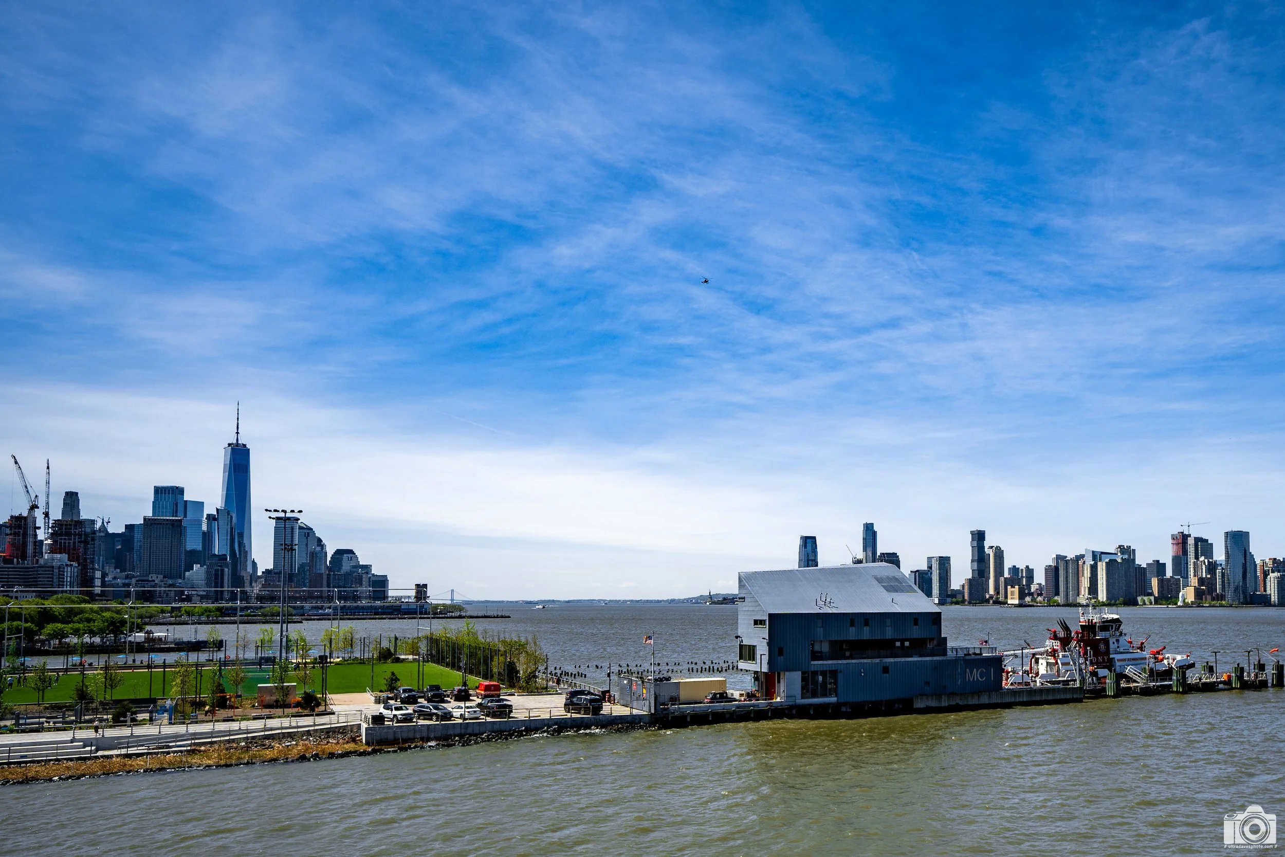 NYC 2025 - Two Cities in View.  Shot with a Sony a7c // 12-24mm G @ 22mm f/4.5 ISO 125 - 1/1600s.
