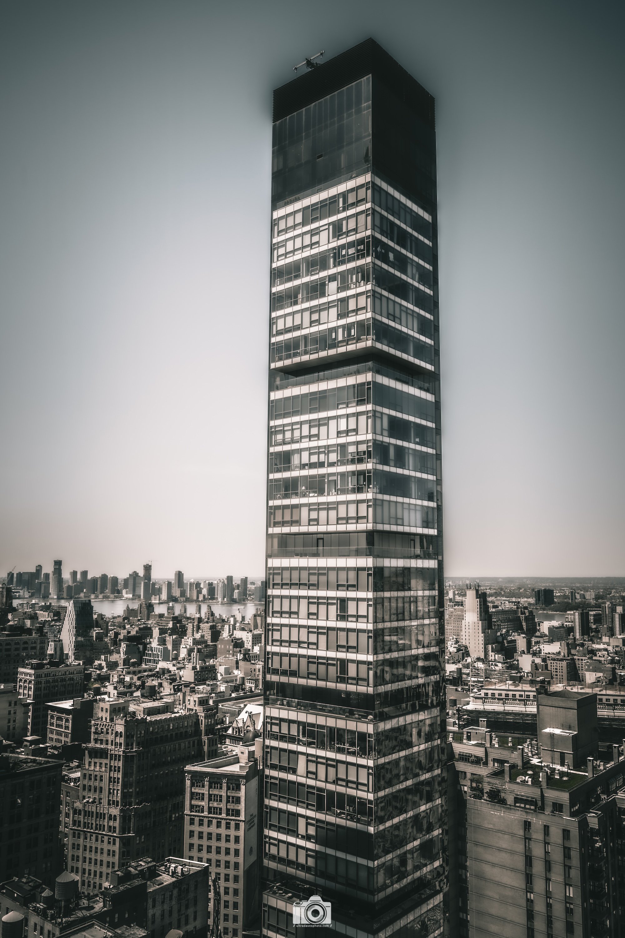2025 - NYC.  Highrise Life Muted.  Shot with a Sony a7c // FE 28-60mm @ 28mm f/11 ISO 125 - 1/200s.