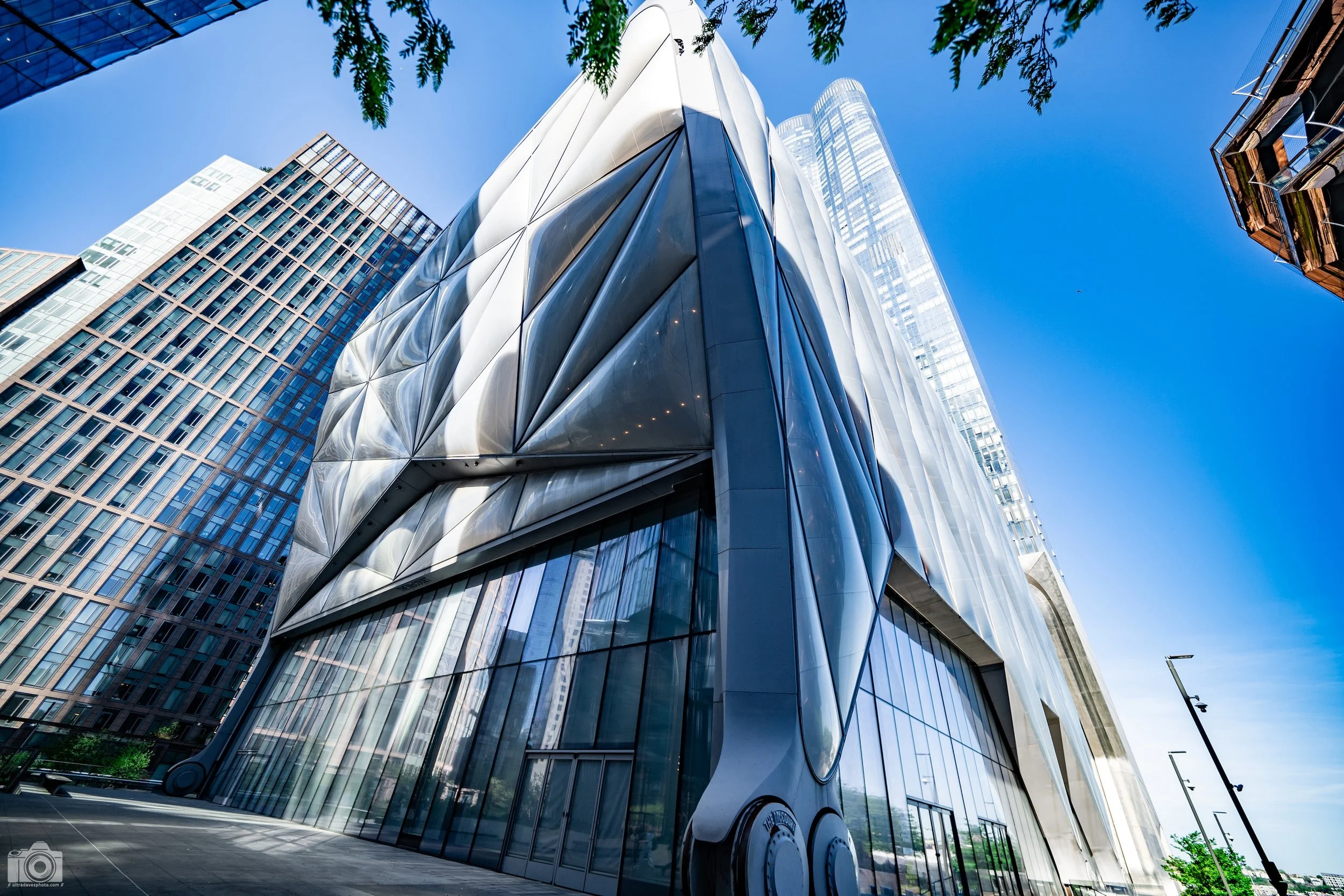 NYC 2025 - The Shed which was closed at the time.  Not sure if it's reopened yet... Shot with a Sony a7c // 12-24mm G @ 13mm f/4 ISO 125 - 1/400s.