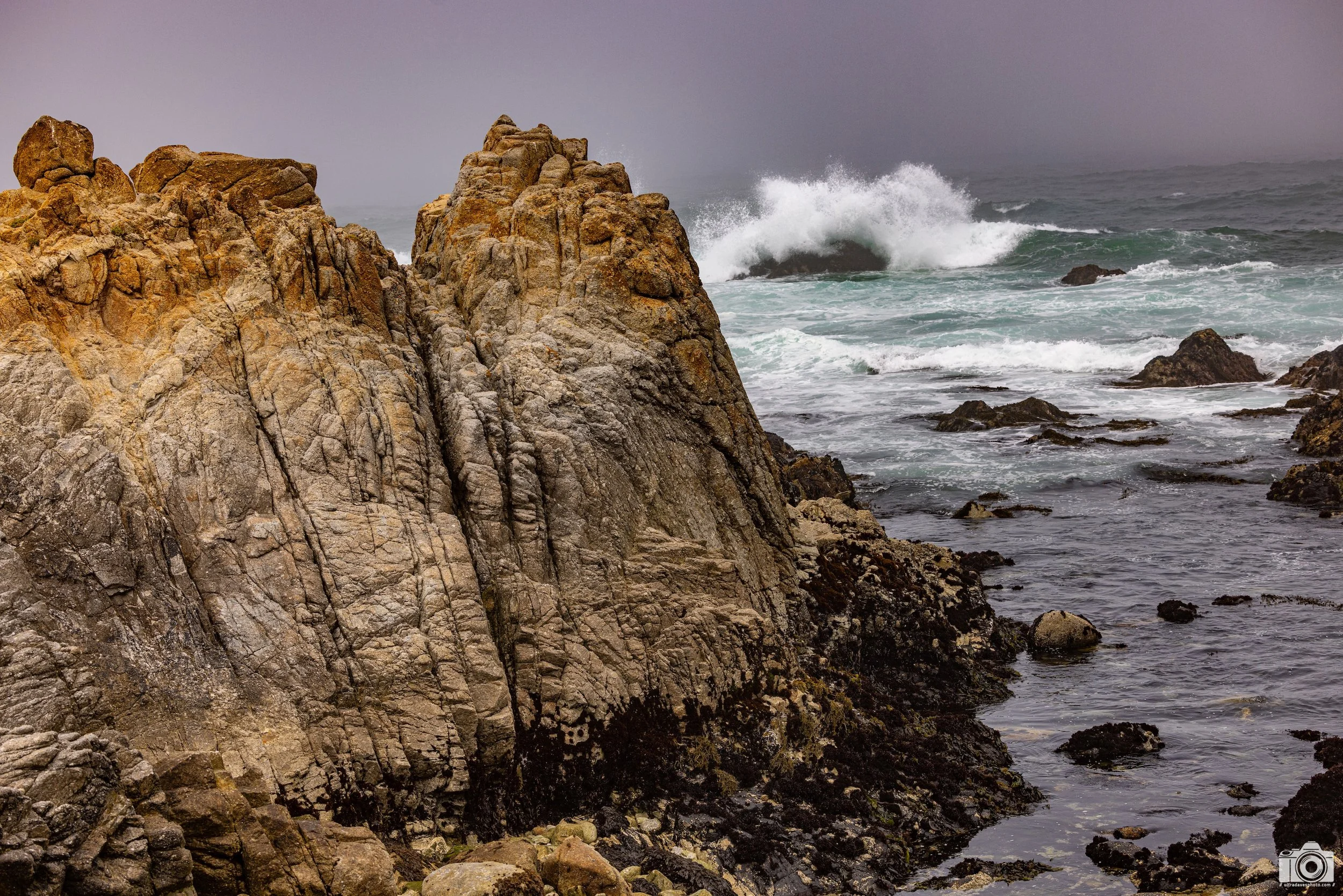 The Crash Behind the Cliff.  Shot taken with a Canon EOS R5 with an RF 70-200mm f/2.8L @ 70mm - f/5.6 ISO 50 1/800s.