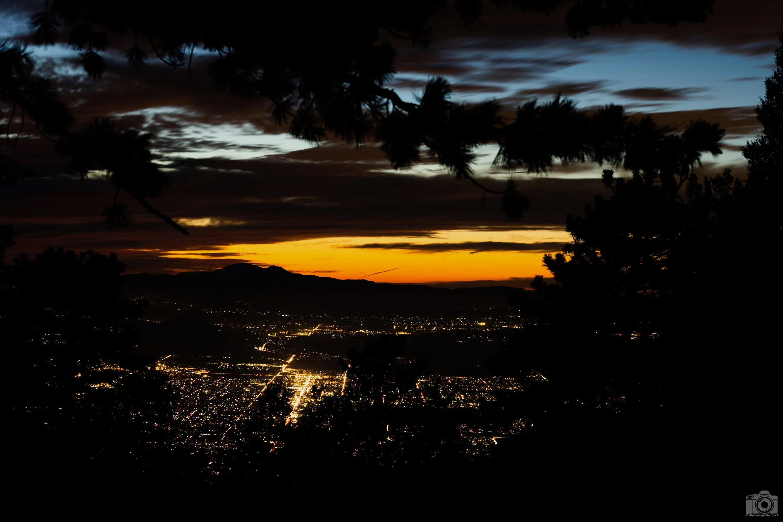 2021 - Golden Lights.  Idyllwild, CA.  Shot with a Canon EOS R5 // RF 70-200mm f4L @ 94mm f11 ISO 125 - 30s.  Tripod Mounted.