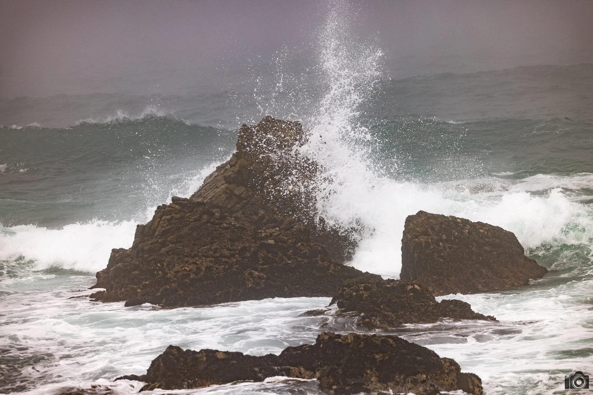 The Ocean Mist.  Shot taken with a Canon EOS R5 with an RF 70-200mm f/2.8L @ 200mm - f/4 ISO 100 1/2500s.