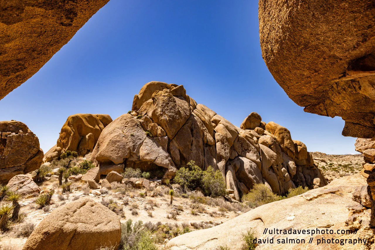 2025 - A Framing of the Rock Formation. Shot with a Canon EOS R5 // RF 15-35mm @ 18mm f/8 ISO 100 - 1/250s.