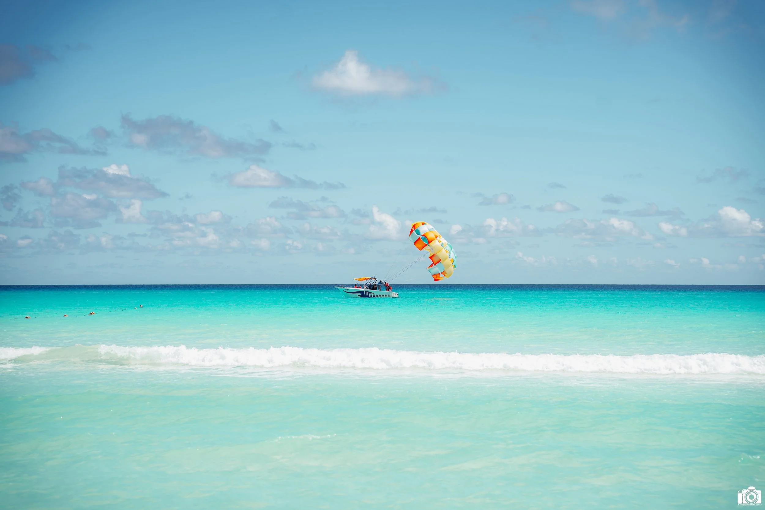 Cancun, MX 2022.  The Diamond Sea.  This has been my favorite beach to date.  It's the private beach to the Beach Palace Hotel.   