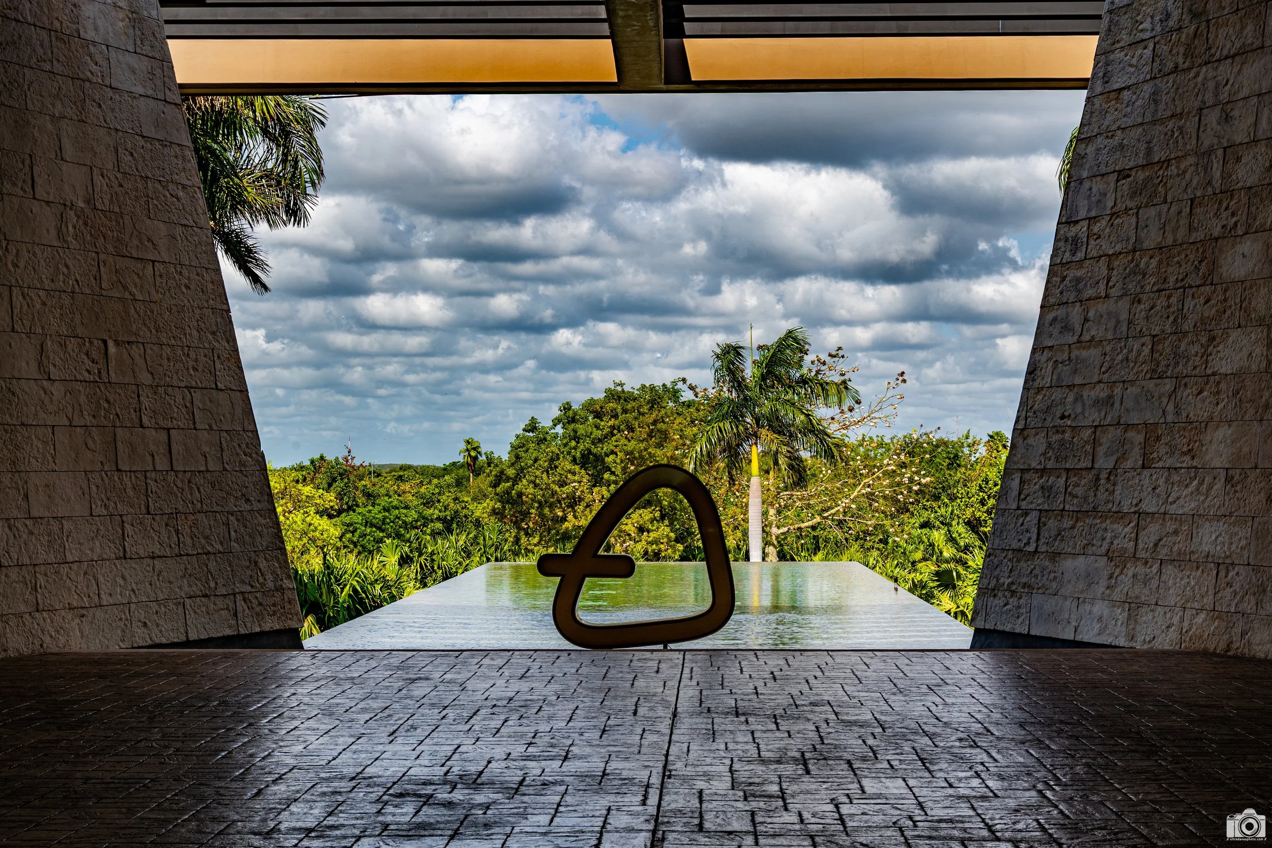 Cancún 2026.  Like many of the resorts in Cancún, you are welcomed with a security check point and a long drive to the resort filled with tropical surroundings.  We were welcomed with a nice cold towel and some champagne.  And to top it off, after ch