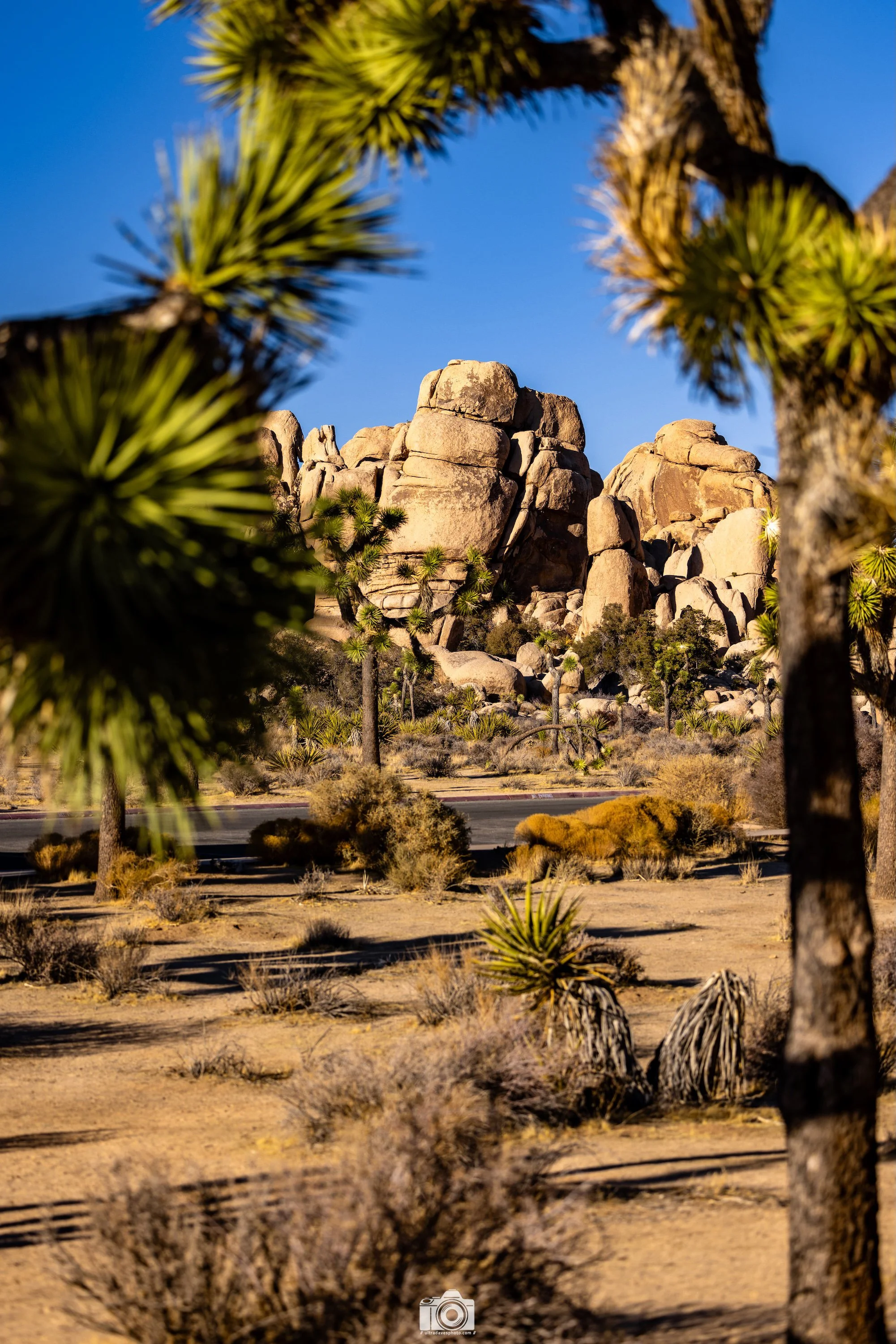 2024 - Hidden Valley Rock Formation Framed.  Shot with a Canon R5 // RF 70-200mm @ 70mm f2.8 ISO 50 1/2000s.